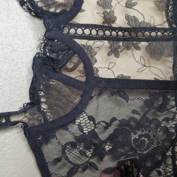 Honey Birdette Black Molly Corset - Picture 7 of 7